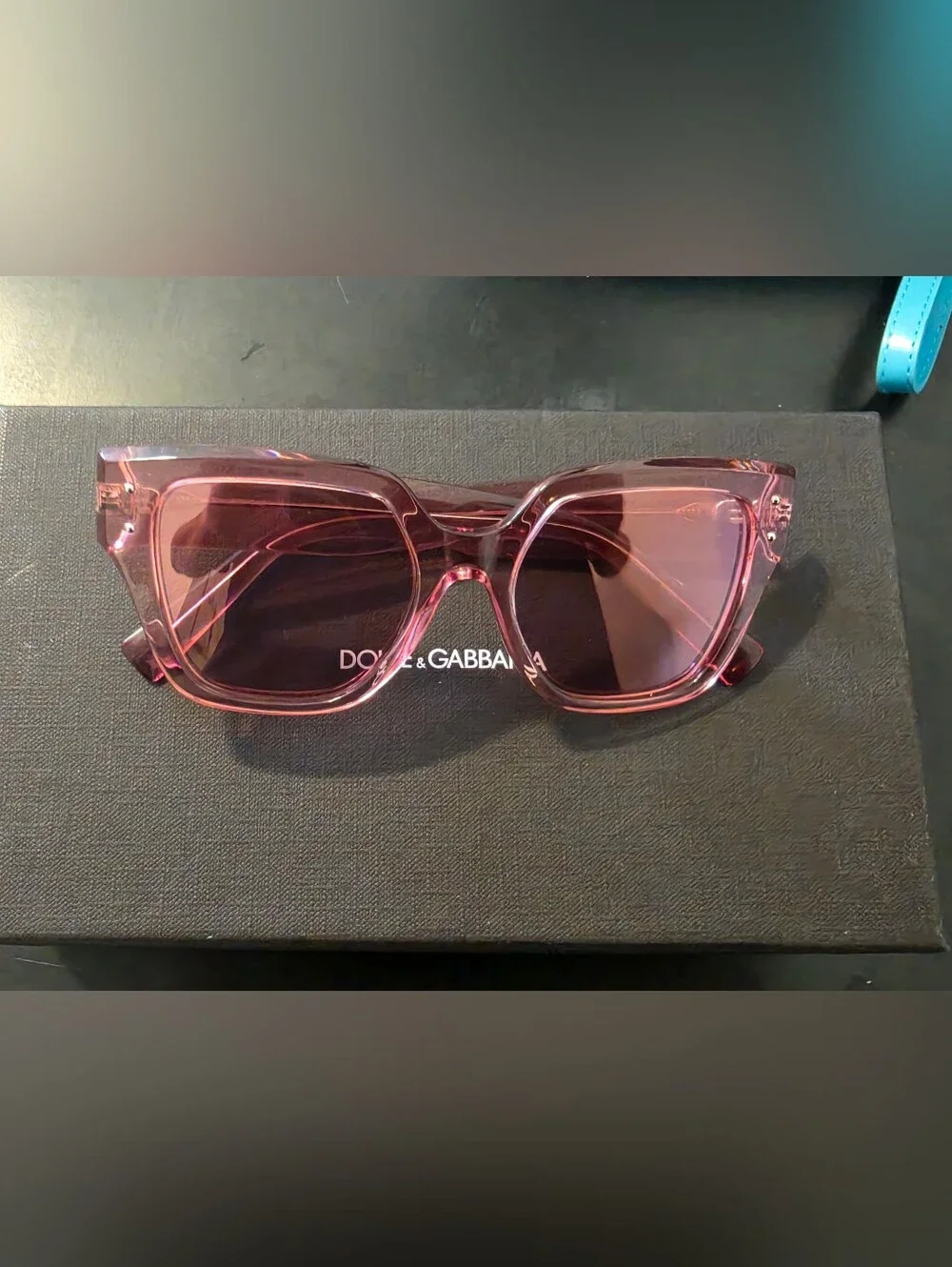 Dolce & Gabbana Women's Pink Statement Sunglasses